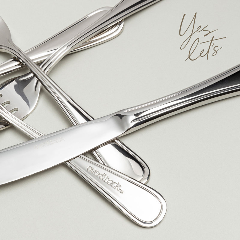 Over&back Classic 18/8 Flatware Set - Service for 4