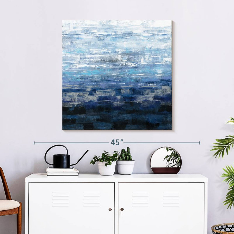 Icelandic Wave I, 30" H x 30" W