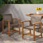 Fauteuils club d'extérieur en bois d'acacia-279529728