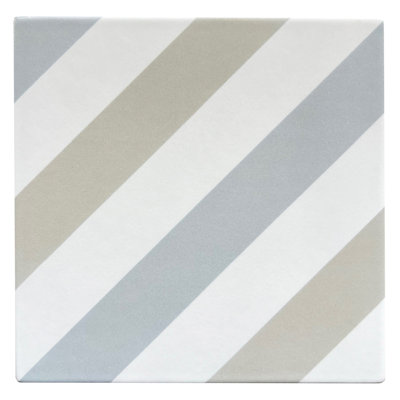 Carreau de céramique à motif pour mur et plancher 8 po x 8 po Serene