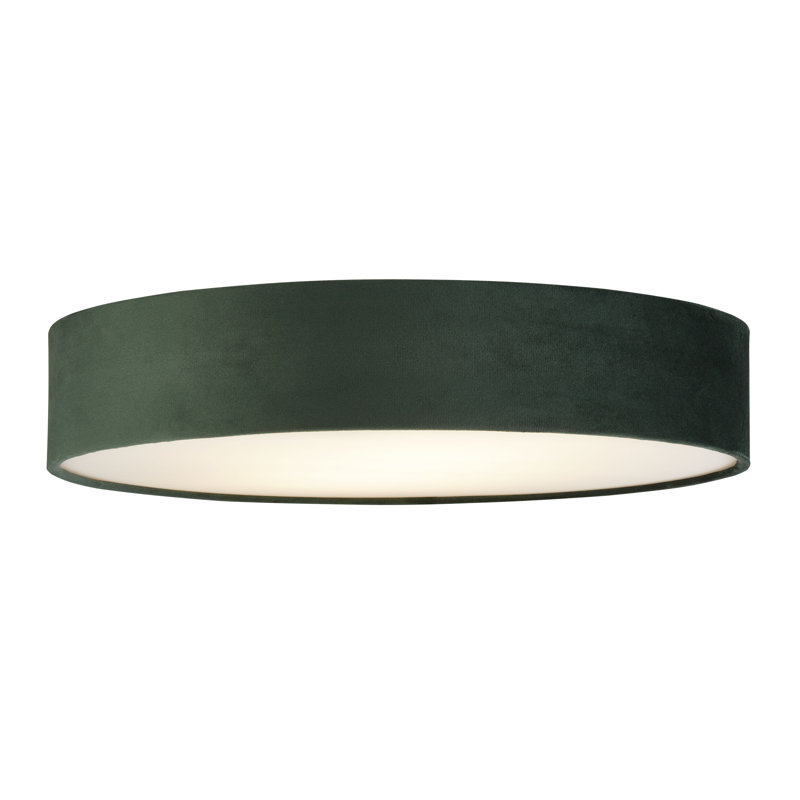 Aiyesha Acrylic Flush Mount, Green