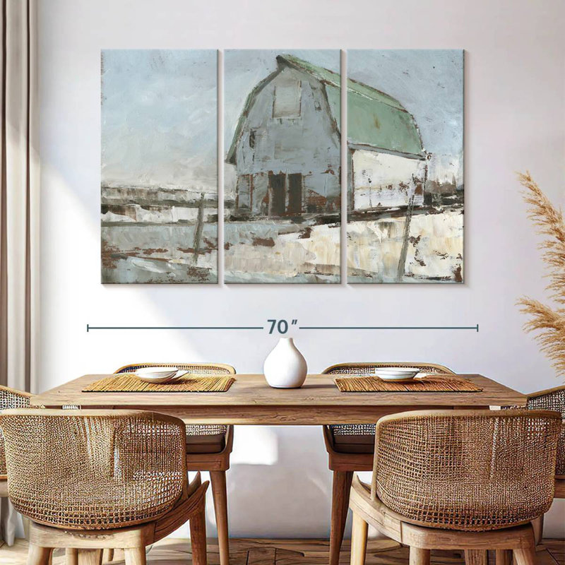 Lilie Plein Air Barn I, H 42 po x l 65 po