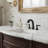 3 Hole Bathroom Sink Faucet with 2 Handles and Drain Assembly-120650246