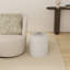 Table d'appoint ronde en dentelle