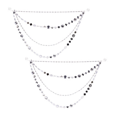 Guirlande Jewel Bead and Chain Link (ensemble de 2)