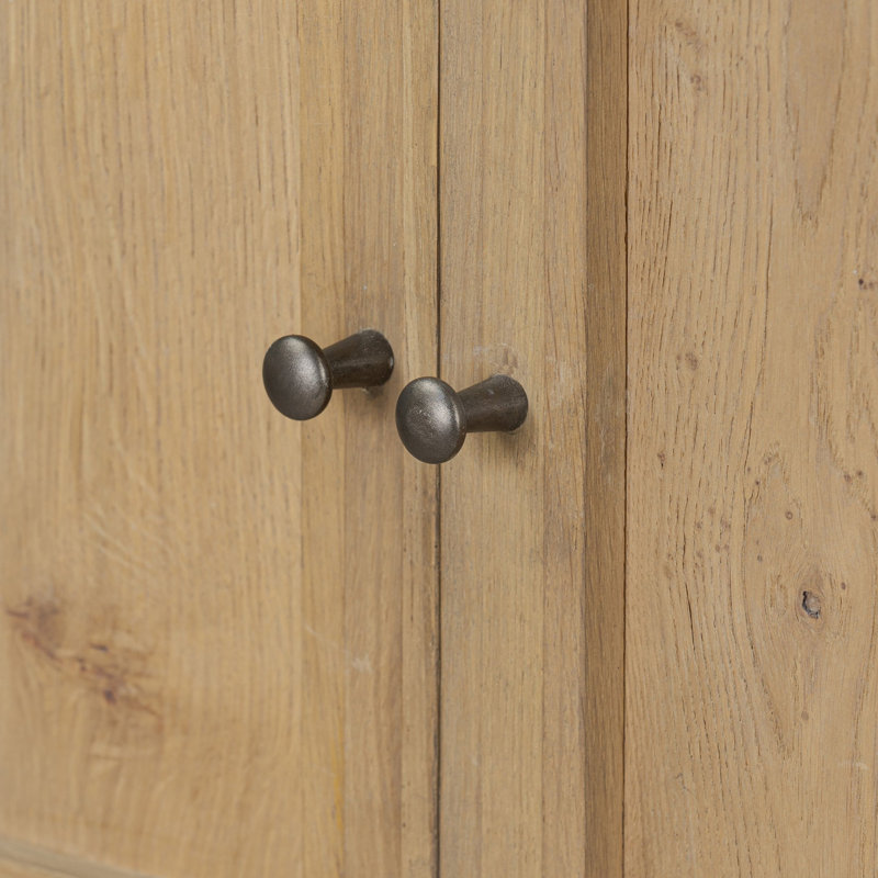 Alessio Cabinet-Aged Natural Oak, Aged Natural Oak