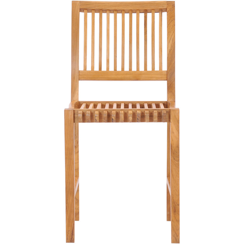 Castle Outdoor Teak Bar Stool