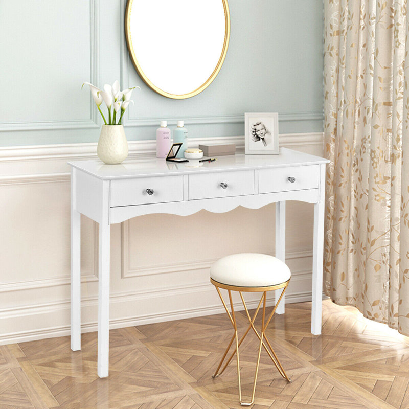 Lucilla 39.5'' Console Table, White