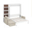 Grand lit escamotable avec tablettes-1263428053