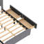 Lit plateforme tapissier avec rangement Ljubka-838007936