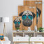 Alfaro rigolo avec lunettes bleues - impression d'art graphique-35105130-35105135