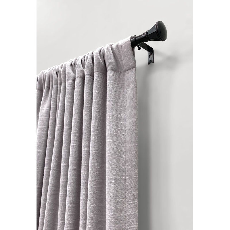 Tringle à rideau simple ajustable 5/8 po bronze huilé , H 3,3 po x l 30,3 po x P 3,3 po