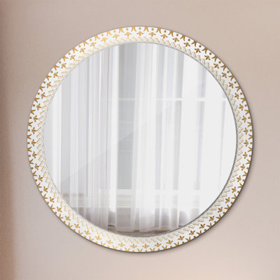 Huldar Glass Flat Wall Mirror