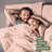 Comfort Wash 200 Thread Count Geometric 100% Cotton Percale Sheet Set-1548749371-1489054011