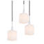 Luminaire suspendu rectangulaire 5 lumières grappe Thiede-1838677249-1839415957