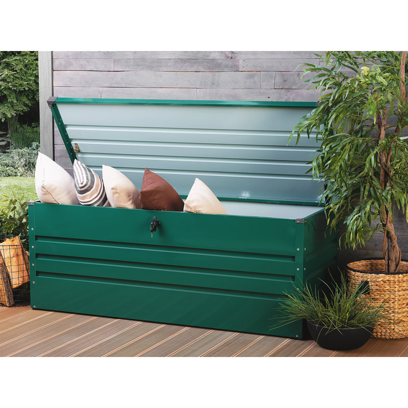 Cebrosa 600 L Metal Storage Box, Green