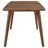 Grey and Natural Walnut 6-piece Dining Set