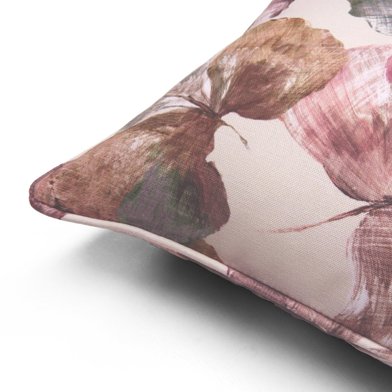 Floral Square Cushion, Spice