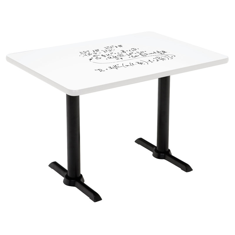 Table de pause L 48 po Mode, H 29 po x L 48 po x L 30 po, Noir