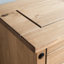 Doe Solid Wood 48cm W 5 - Drawer Chest of Drawers