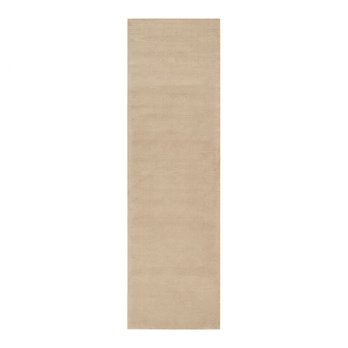Crowe Doeskin Hand-Woven Wool Rug, Runner 2'6" x 8'