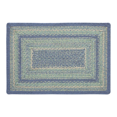 Maronay Hand Braided Geometric Indoor Rug