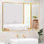 Jarrell Metal Flat Wall Mirror-1310205760