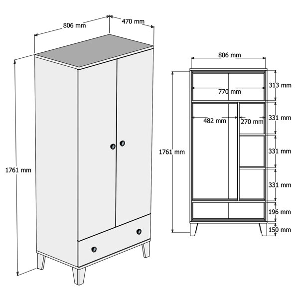 Dimensions du produit