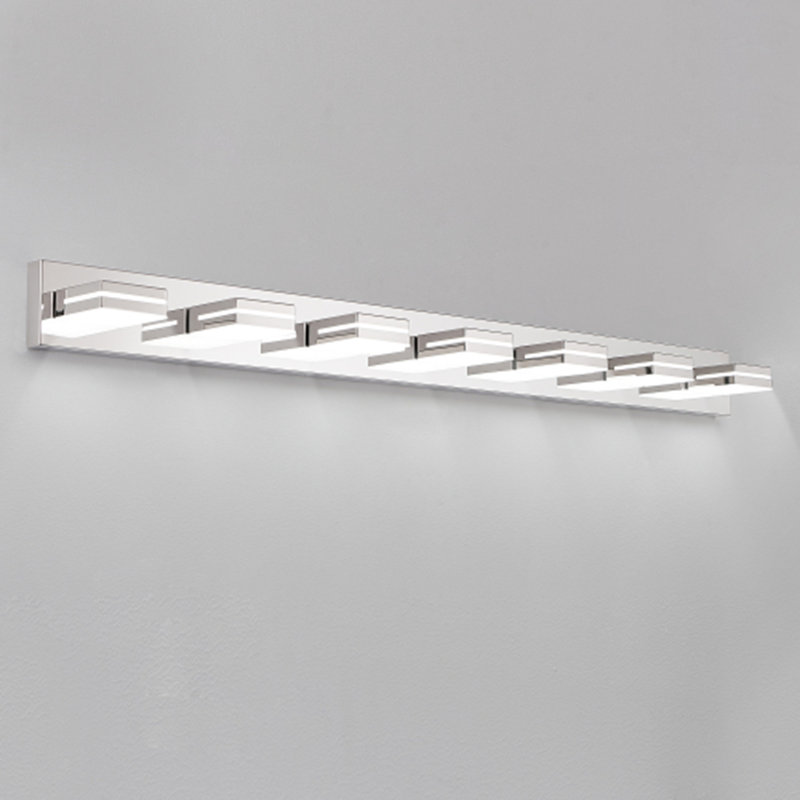 Éclairage de meuble-lavabo moderne à DEL - Applique murale minimaliste élégante pour salle de bain et miroir, écoénergétique, facile à installer
