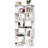 5-Tier Corner Bookshelf,L-Shaped Bookcase Freestanding Storage Shelf & Display Stand For Living Room, Office, Bedroom-25650294