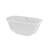 Elegance 59 in. L x 31 in. W x 23-5/8 in. H Freestanding Acrylic Bathtub, Drain-101073555
