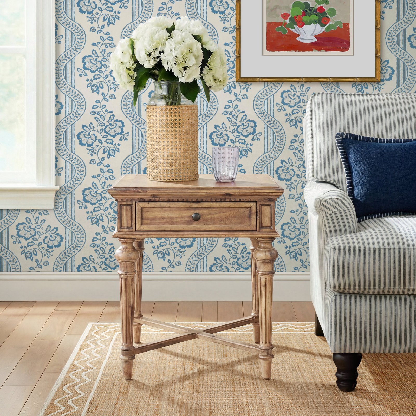 Veronica 24" Acacia End Table