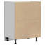Armoire de cuisine en bois d'ingénierie Vidaxl-113425506