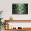 «Sunlit Forest Blue C» par Julia Purinton, art mural sur toile-1869504914