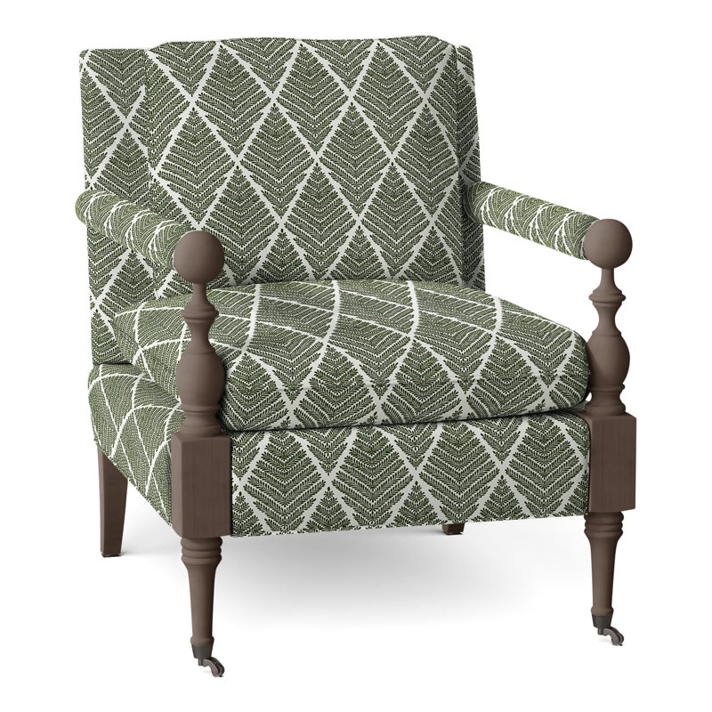 Leslie Armchair, Hazelnut, Perigold Emmeline Ivy