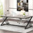 Cheryel 70.87" Modern Wood and Metal Computer Desk, Black-1071070459-1043580113