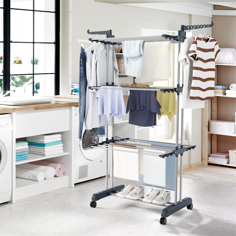 Buse 72cm Rolling Clothing Rack