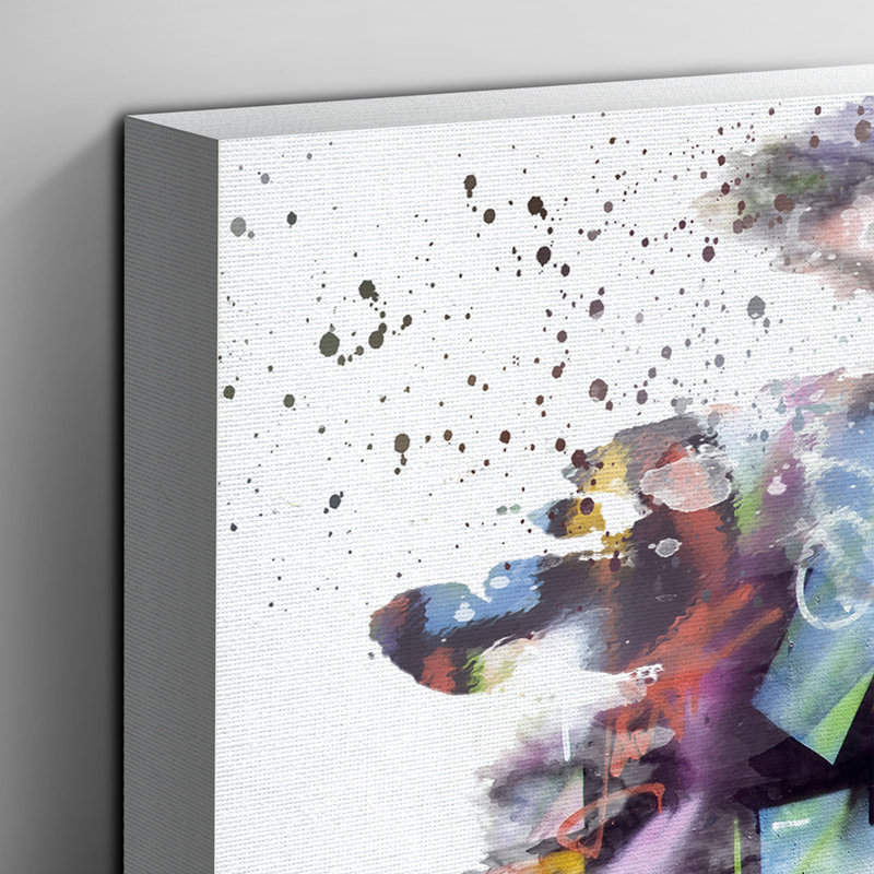 Graffiti - Wall Art, 35cm H x 50cm W, Wrapped Canvas