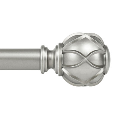 Derra Adjustable Single Curtain Rod
