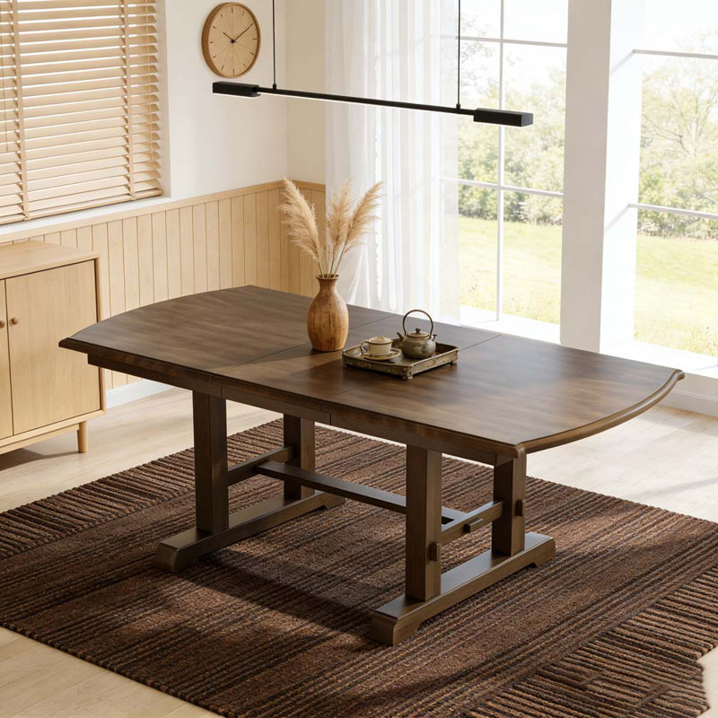 60"-78" Extendable Dining Table, Brown
