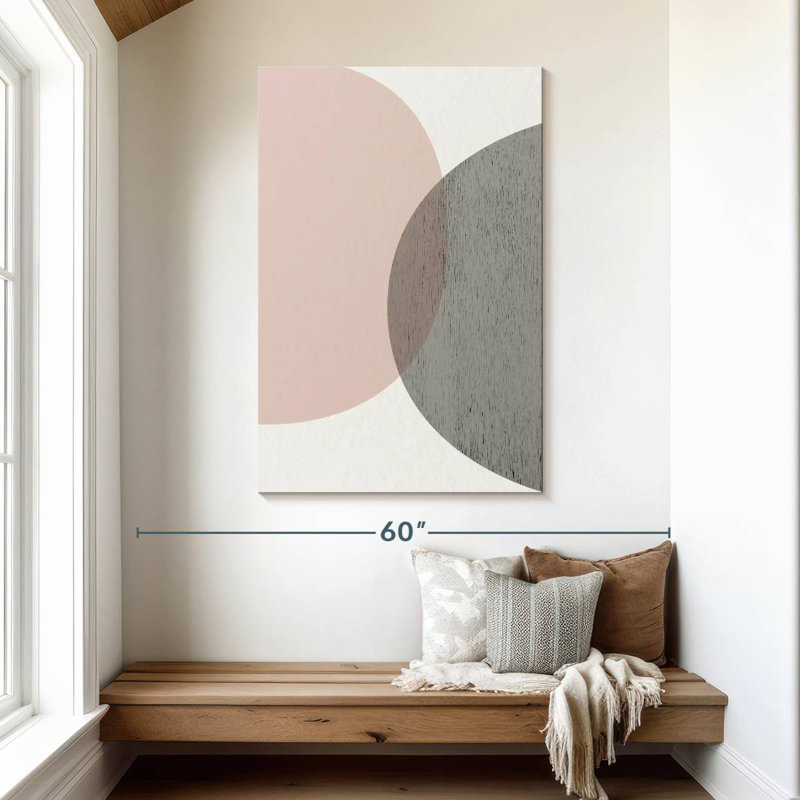 Cercles minimalistes Avery II, H 48 po x l 32 po