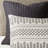 Cotton Comforter - King/ King Charcoal Stripes Elegant Weave
