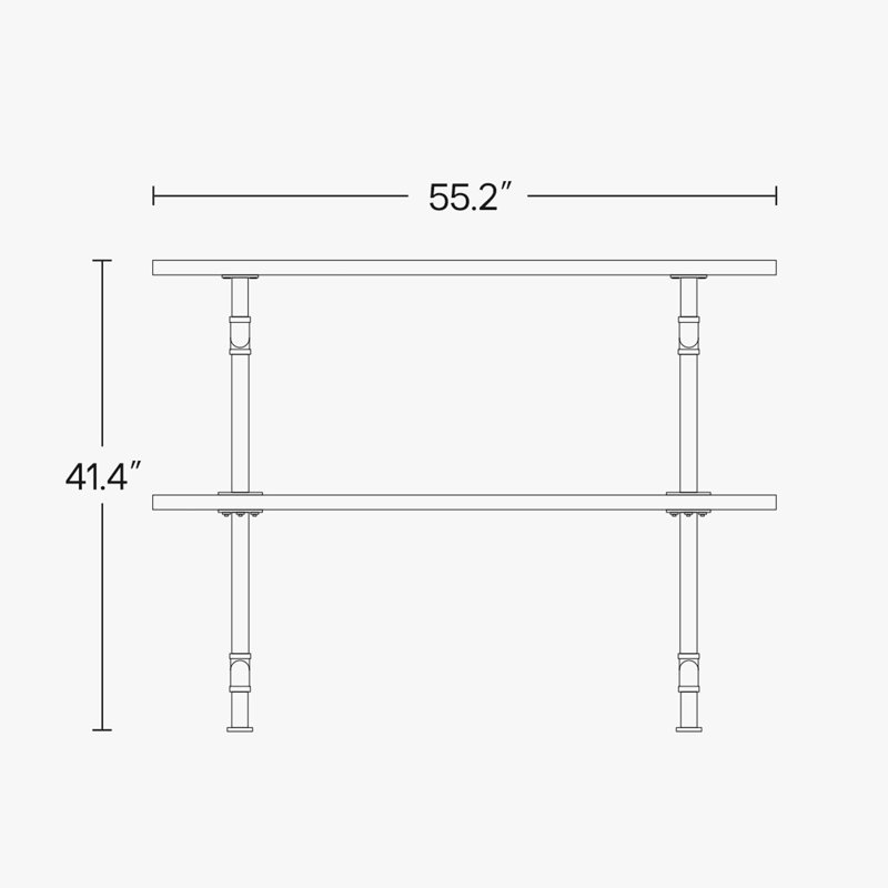 Dining Table for 2-4 People Smith Industrial