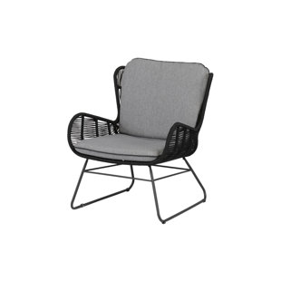  Garden Chair with Cushion (Set of 2)