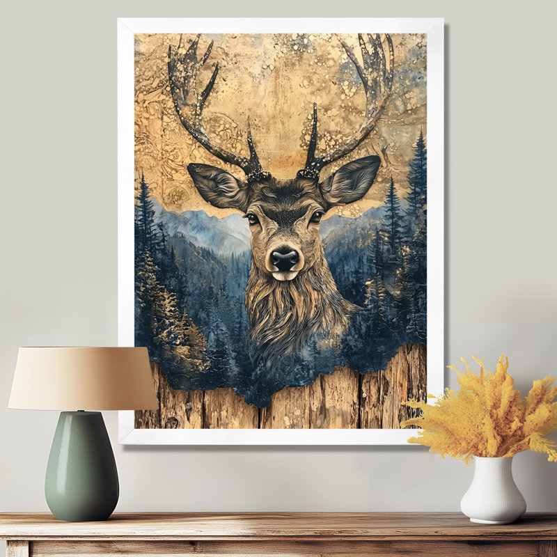 Giarratana - Animals Wall Art Prints, 32" H x 24" W, Single Picture Framed Print, White