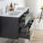 48 Inch Wall Mounted Double Bathroom Vanity with Sink-49240135