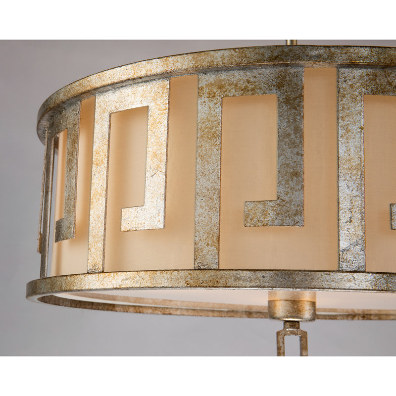 3 - Light Single Drum Pendant