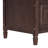 Rustic Style Solid Wood Entryway Multifunctional Storage Bench With Safety Hinge-1979990055