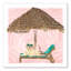«Jalena Lounging Golden Retriever», reproduction sur toile