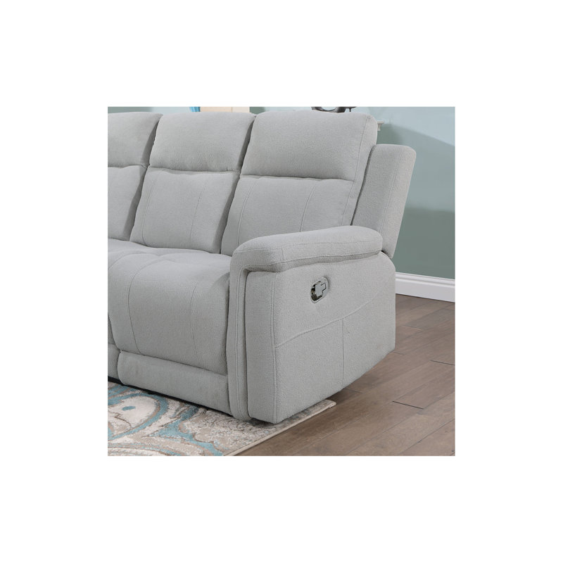 canapé inclinable éco gris